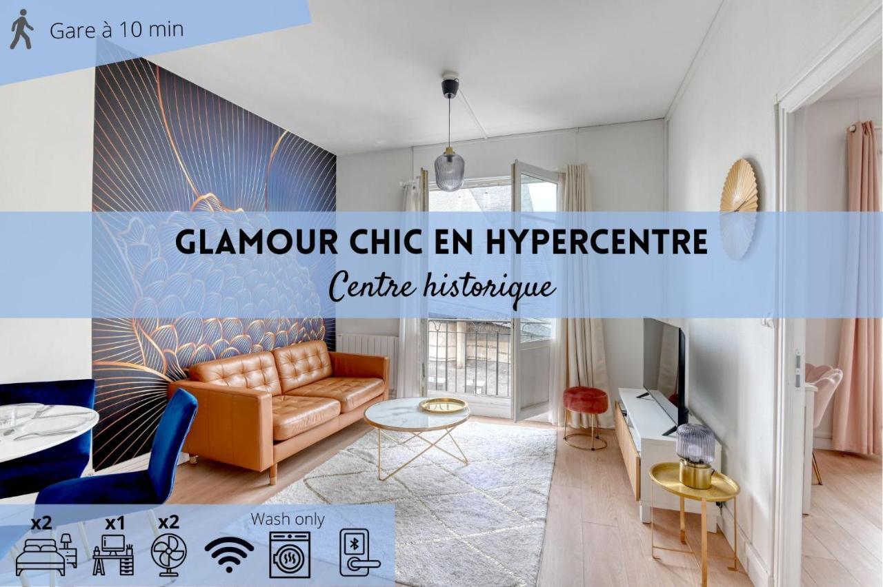 Glamour Chic En Hyper Centre Pour 4 - Wifi - Sauna Pour 2 - Mylittlestay Ruão Exterior foto